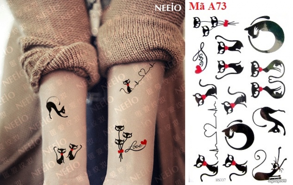 Hình xăm dán nghệ thuật - Tattoo sticker - Giá rẻ nhất!!! - 7