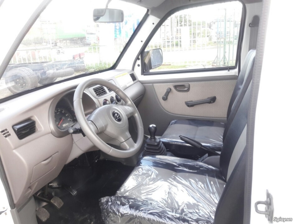 Xe Tải DongBen 870kg Thùng Lững , Thùng Bạt, Thùng Kính - 4