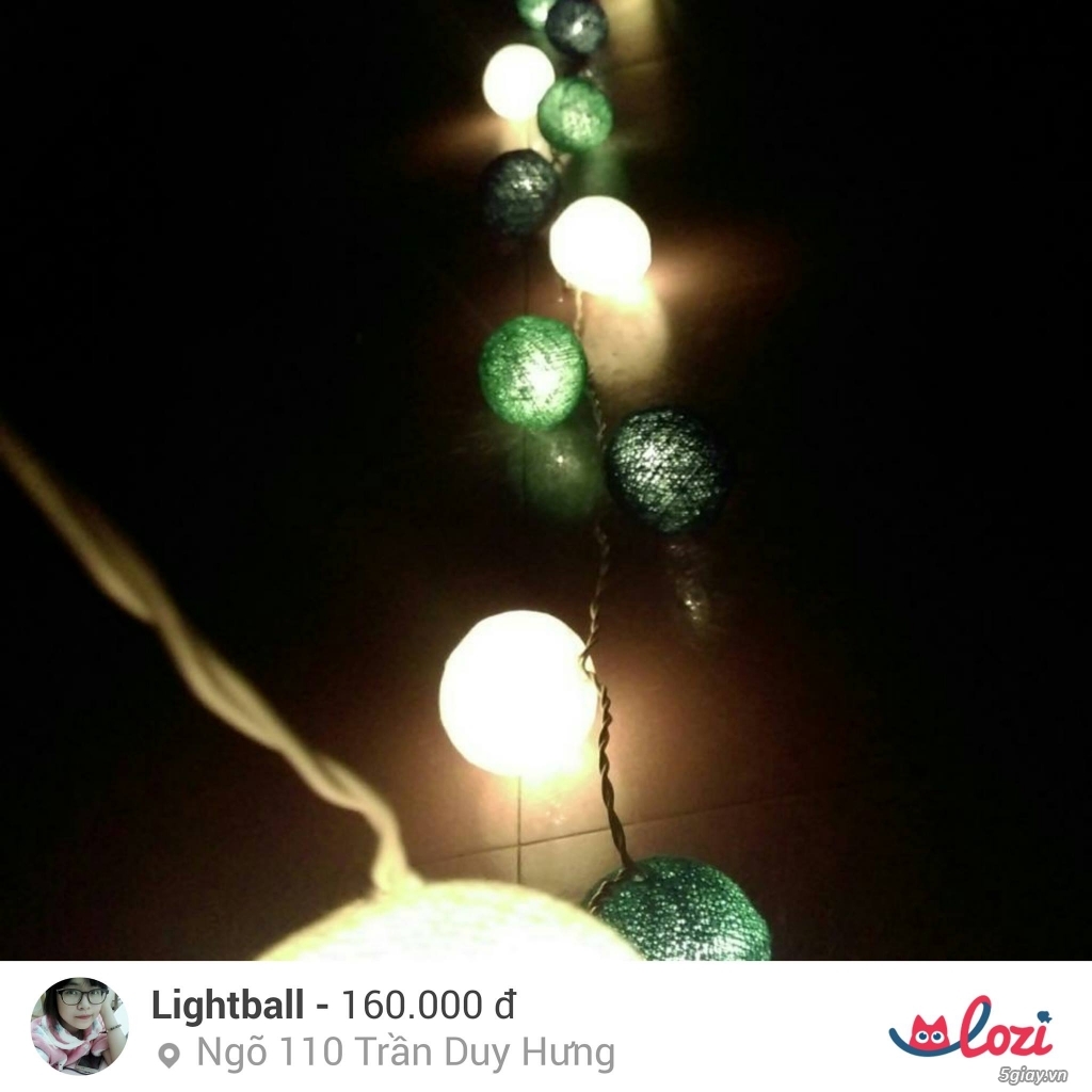 Đèn Lighting Ball - Trái cầu ánh sáng đến từ Thái Lan - 1