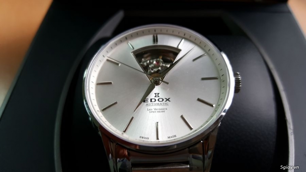 Bán đồng hồ Edox Automatic full box new 100% with tag