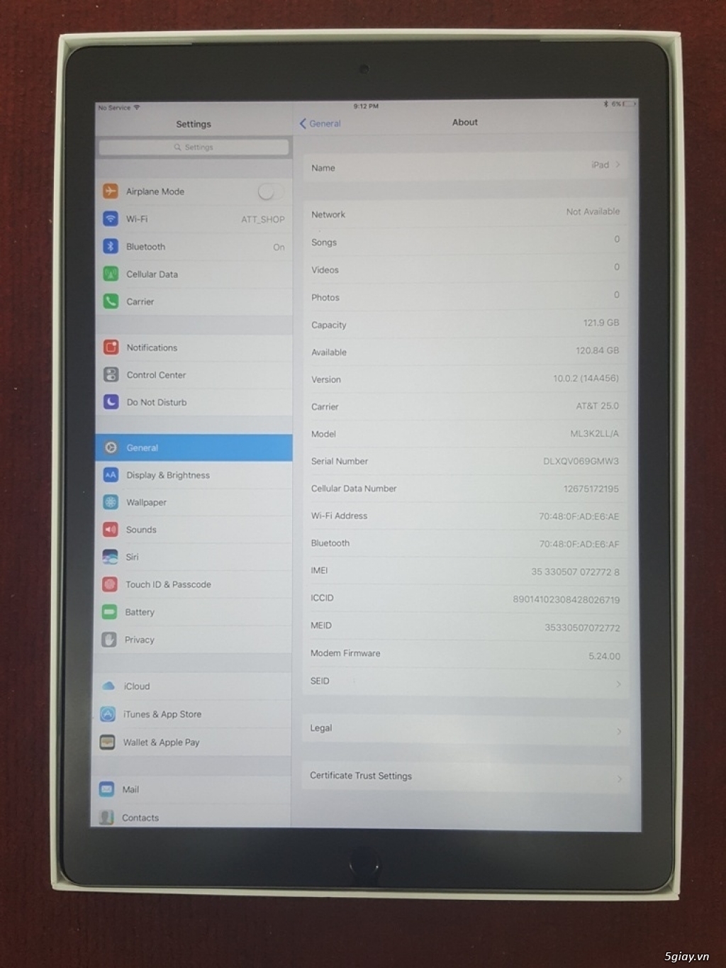 iPad Pro 12.9 - 128GB,Gray, Silver Wifi 4G - ( FULL BOX ) LIKE NEW... - 7
