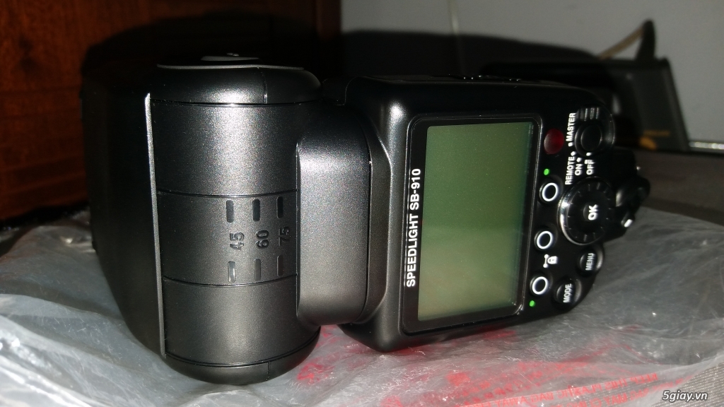 HCM-Flash Nikon SB-910 Fullbox new 100% Made in Japan. - 4