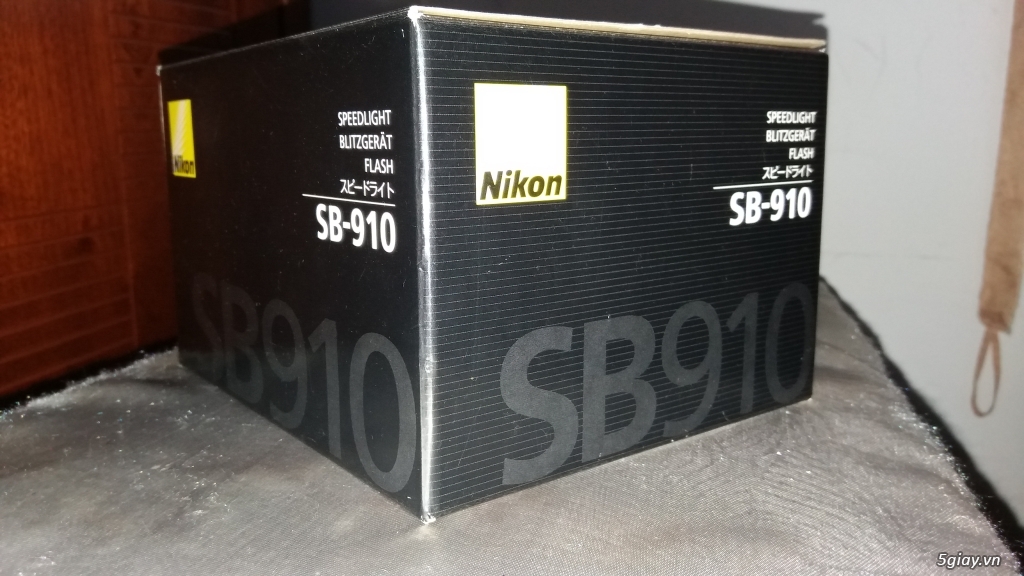 HCM-Flash Nikon SB-910 Fullbox new 100% Made in Japan. - 3