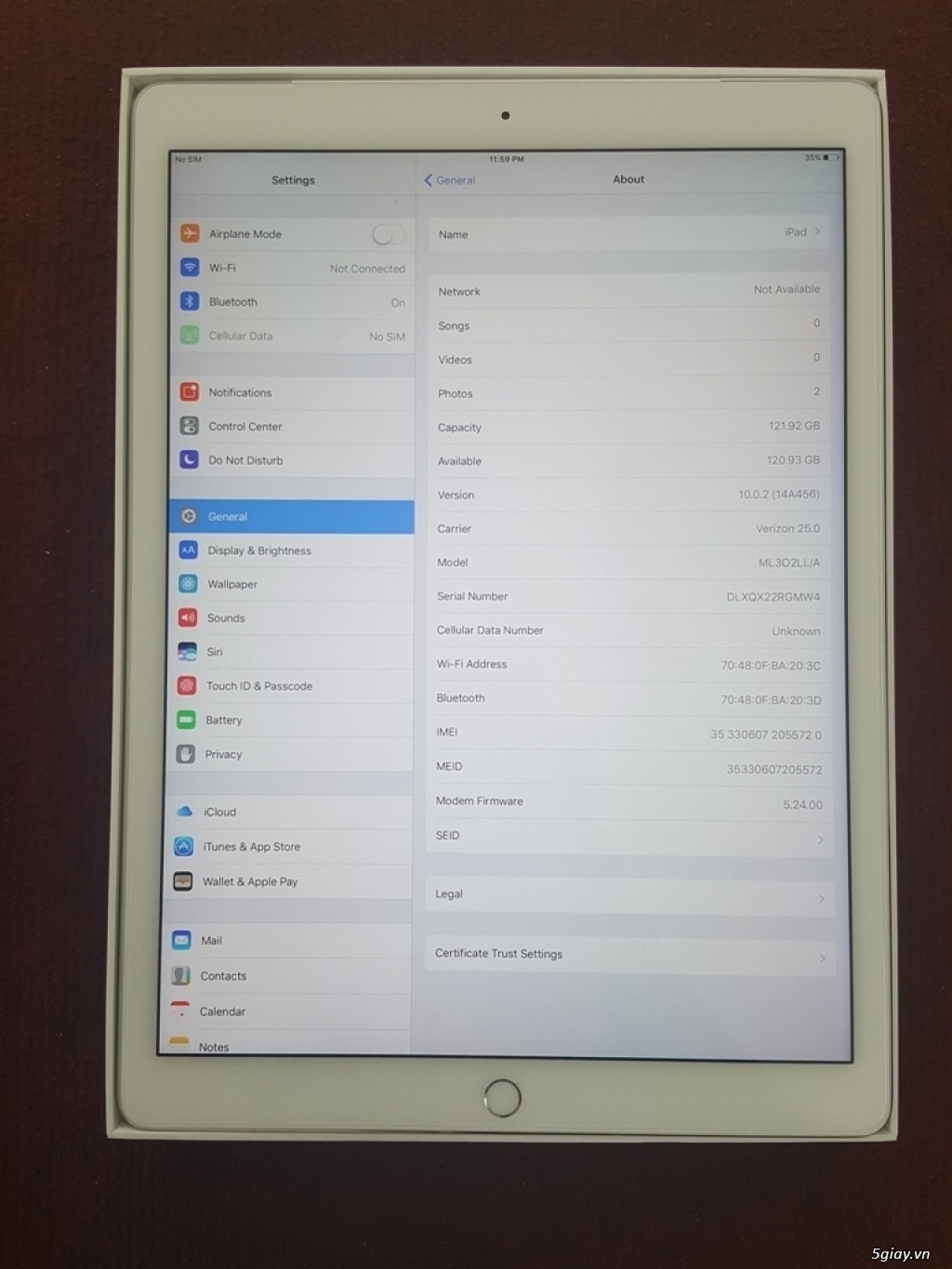 iPad Pro 12.9 - 128GB,Gray, Silver Wifi 4G - ( FULL BOX ) LIKE NEW... - 3