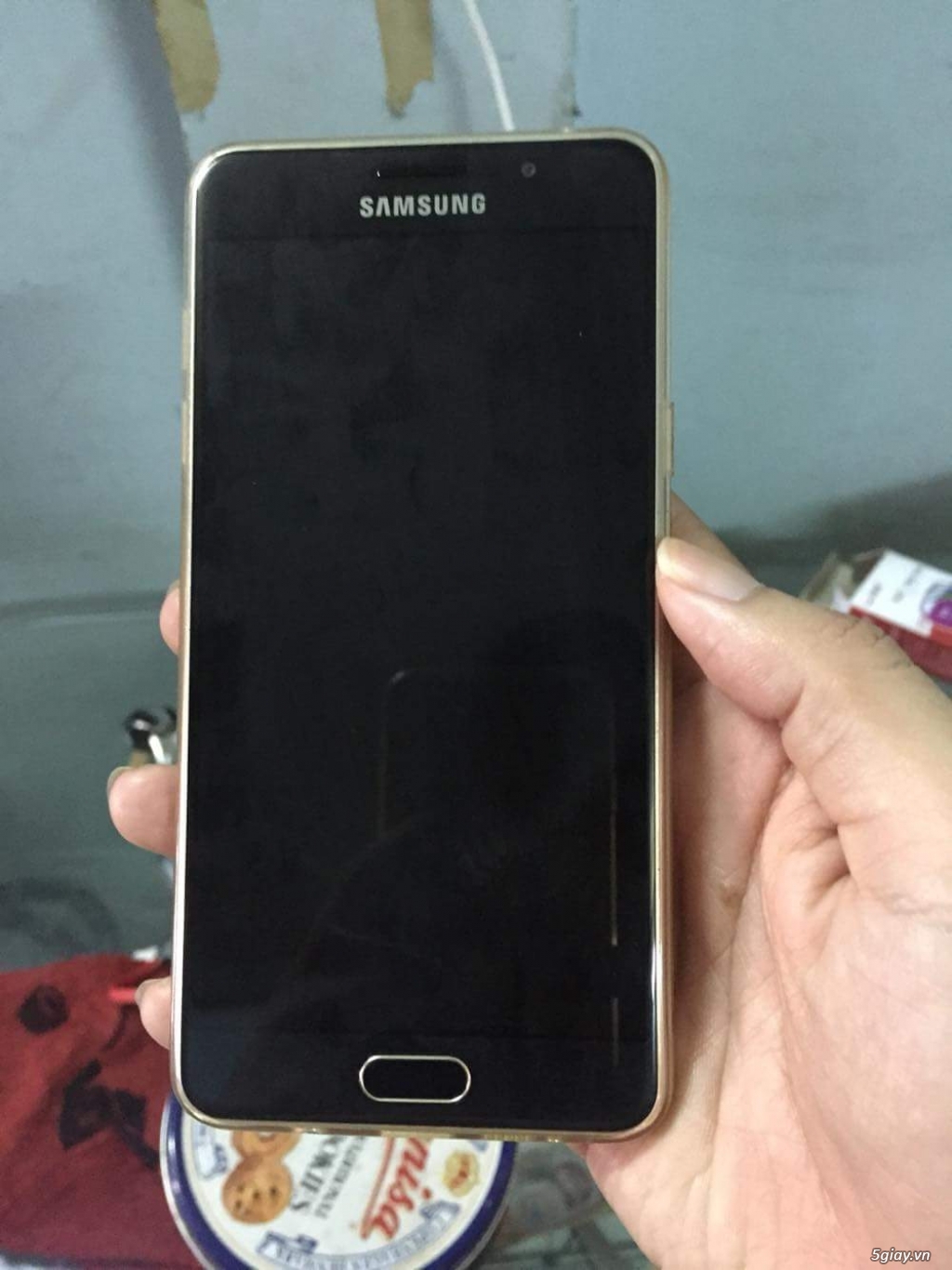 Samsung a5 2016 gold  tgdd còn BH 9 tháng - 3