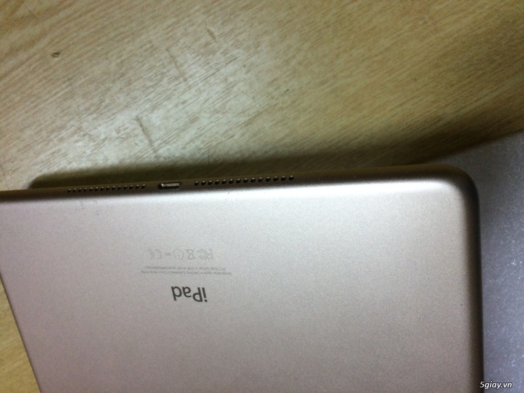 Cần bán ipad Air 2-128G màu gold wifi only nguyên zin - 4