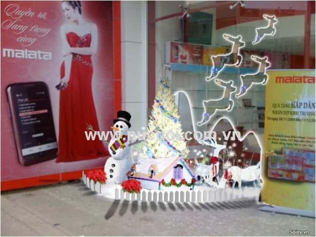 NHẬN TRANG TRÍ NOEL TẠI NHÀ, CÔNG TY GIÁ CẢ HỢP LÝ - 3