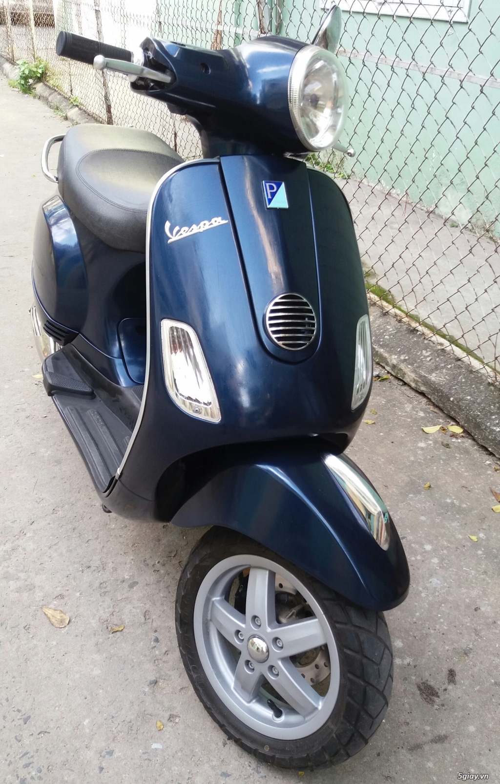 PIAGGIO LX 125 IE MÀU XANH ĐK CUỐI 2012