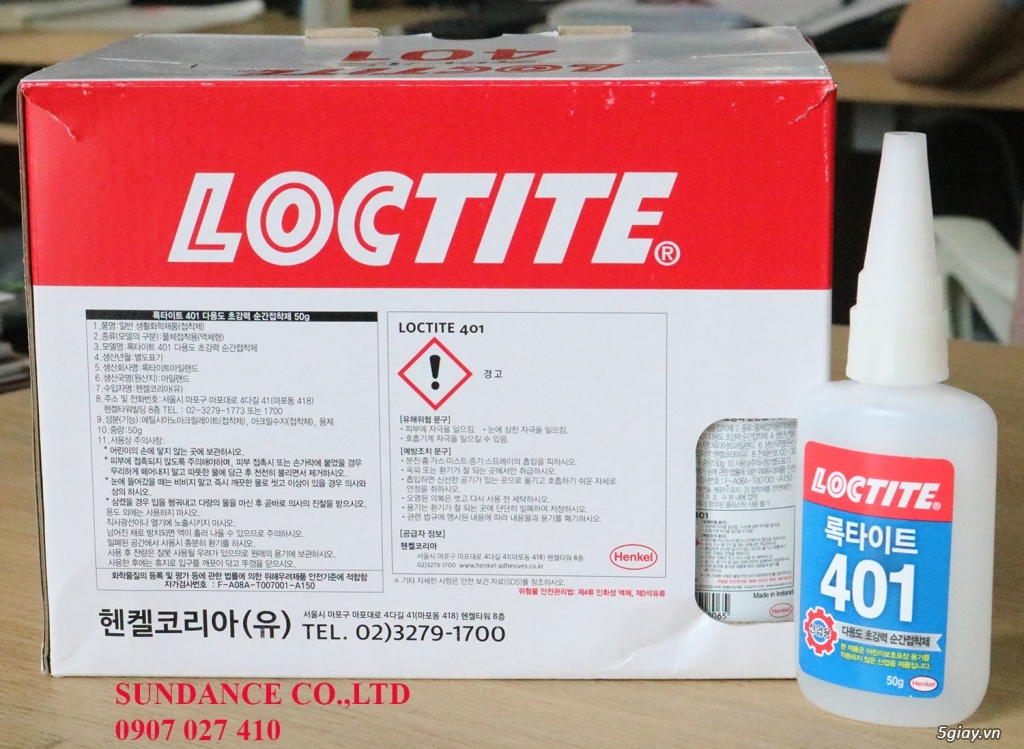 Keo Loctite 401 xuất xứ Hàn Quốc - 2