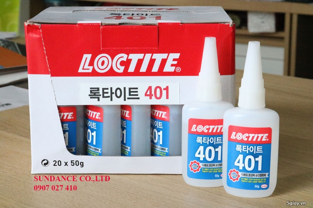 Keo Loctite 401 xuất xứ Hàn Quốc