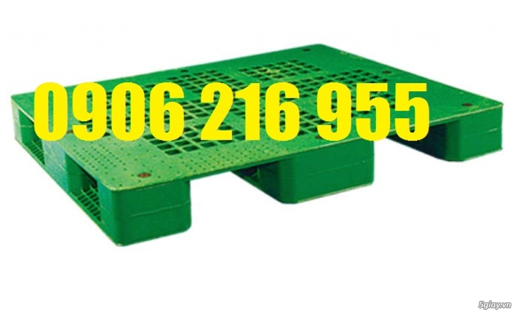 Pallet nhựa cũ tại Long An, pallet nhua cu giá rẻ - 3
