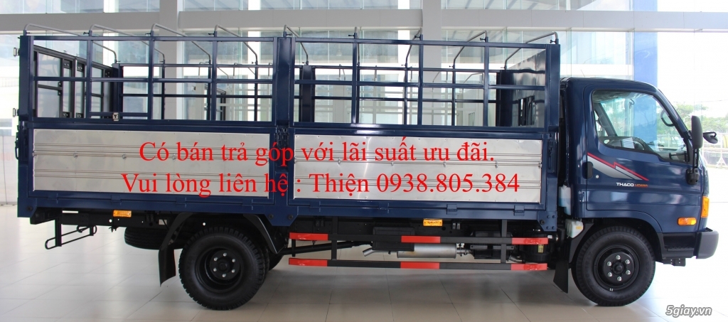 Xe tải Thaco HD650 tải trọng 6,4 tấn giá rẻ. Có bán trả góp. - 1