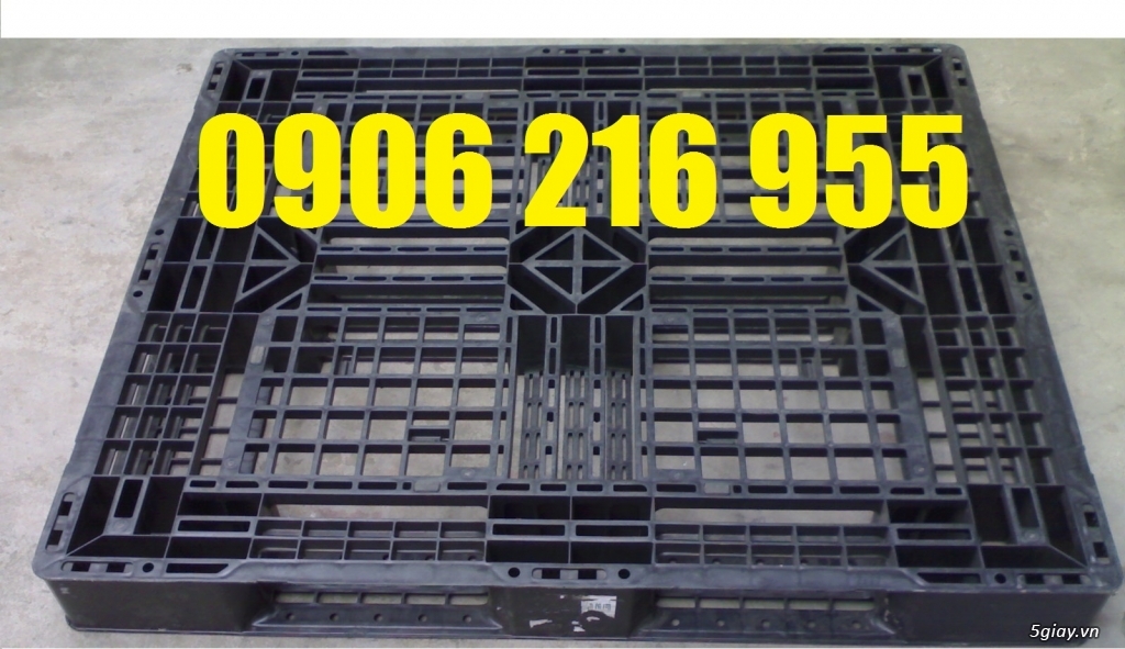 Pallet nhựa cũ tại Long An, pallet nhua cu giá rẻ - 2