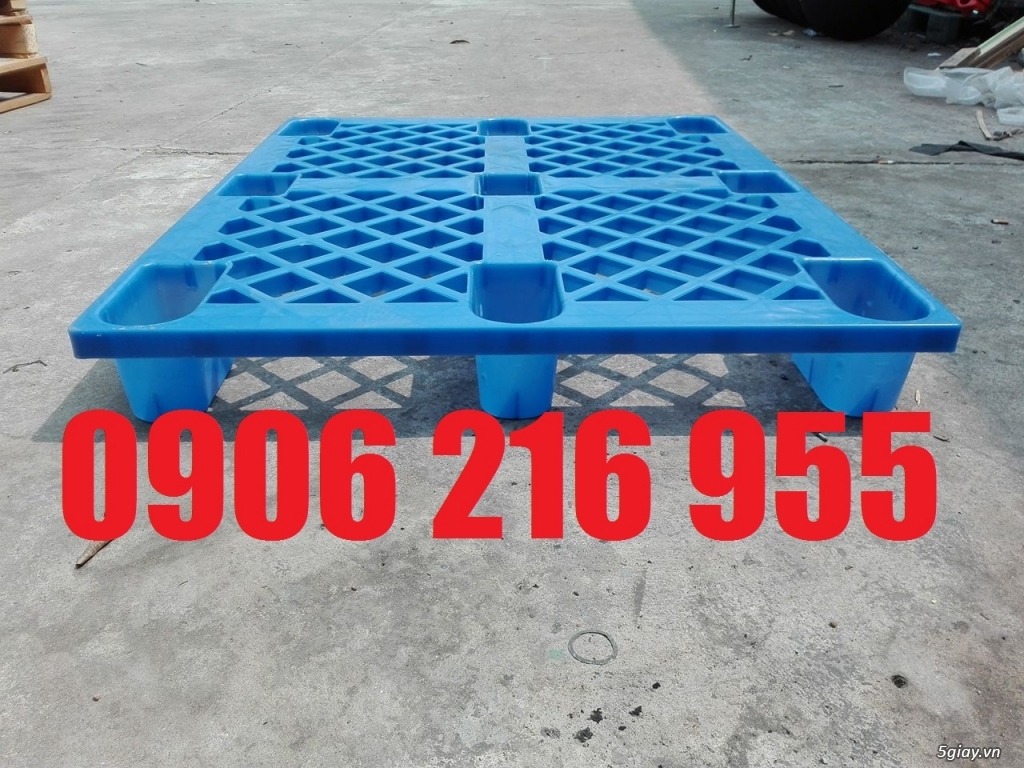 Pallet nhựa cũ tại Long An, pallet nhua cu giá rẻ - 1