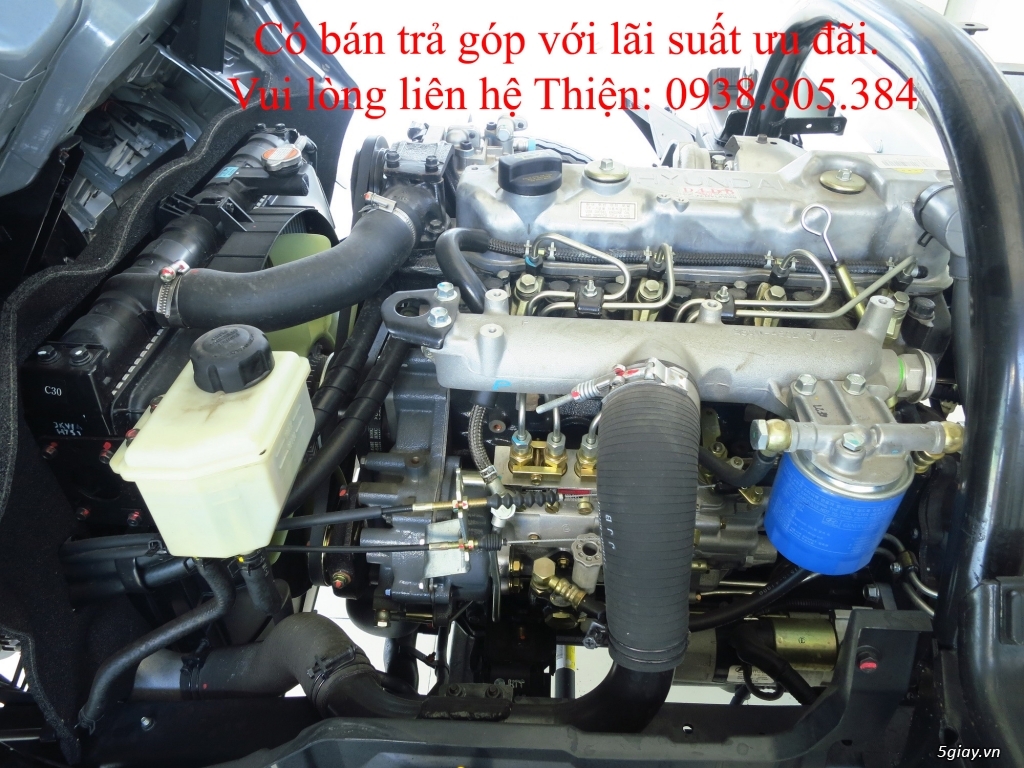 Xe tải Thaco HD650 tải trọng 6,4 tấn giá rẻ. Có bán trả góp.