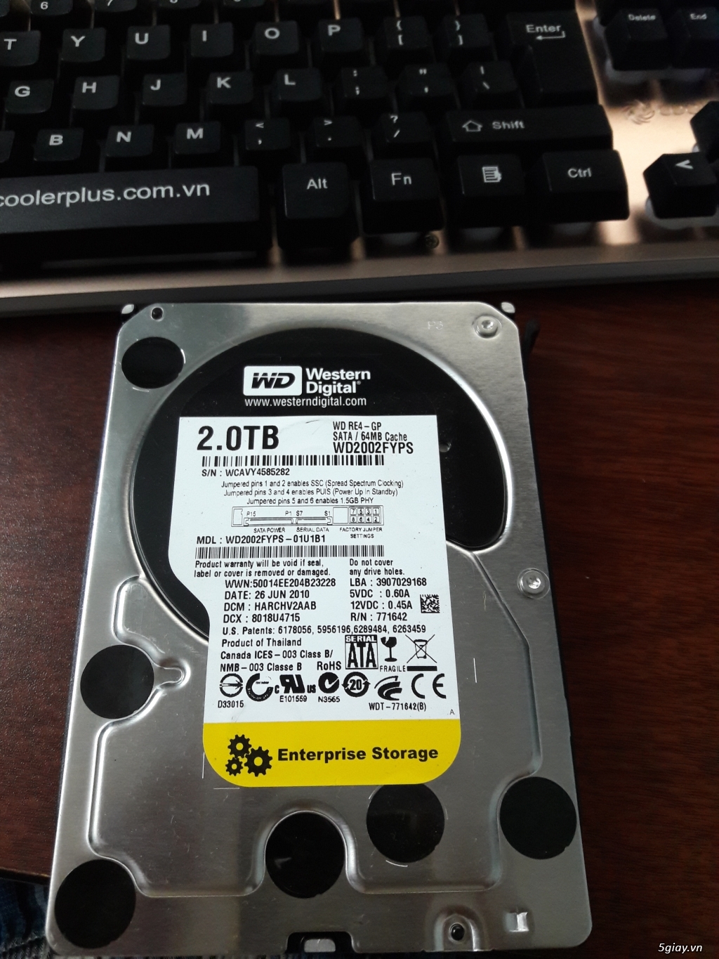 HDD Western 2TB Black Re giá tốt