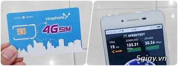 SIM 4G VINAPHONE - SPEED 42.6 MBS - 5