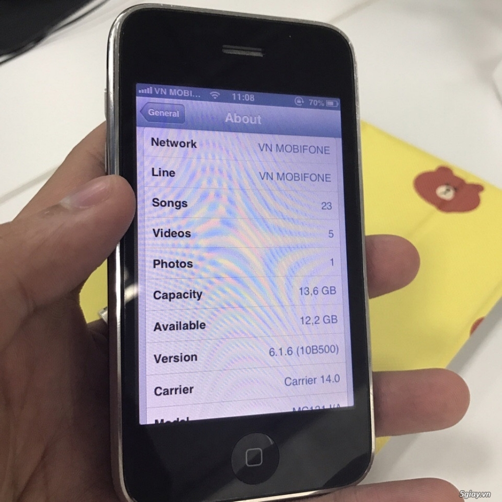 Iphone 3gs 16Gb, hàng Nhật, iOS 6 - 2