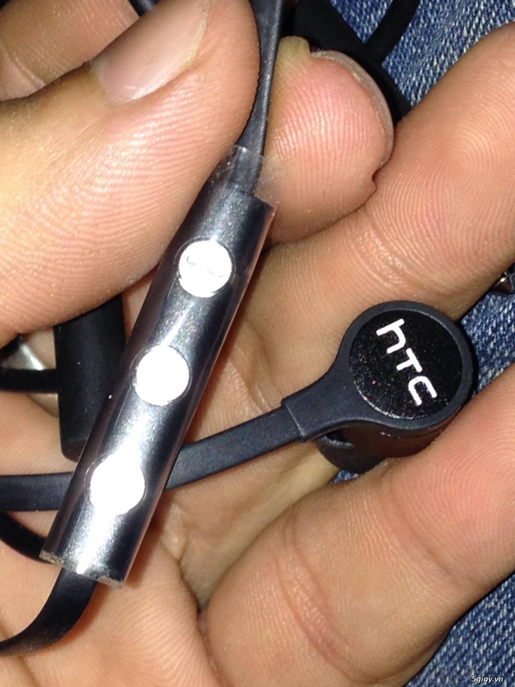 Tai nghe HTC E240 zin theo máy htc one j màu đen - 1