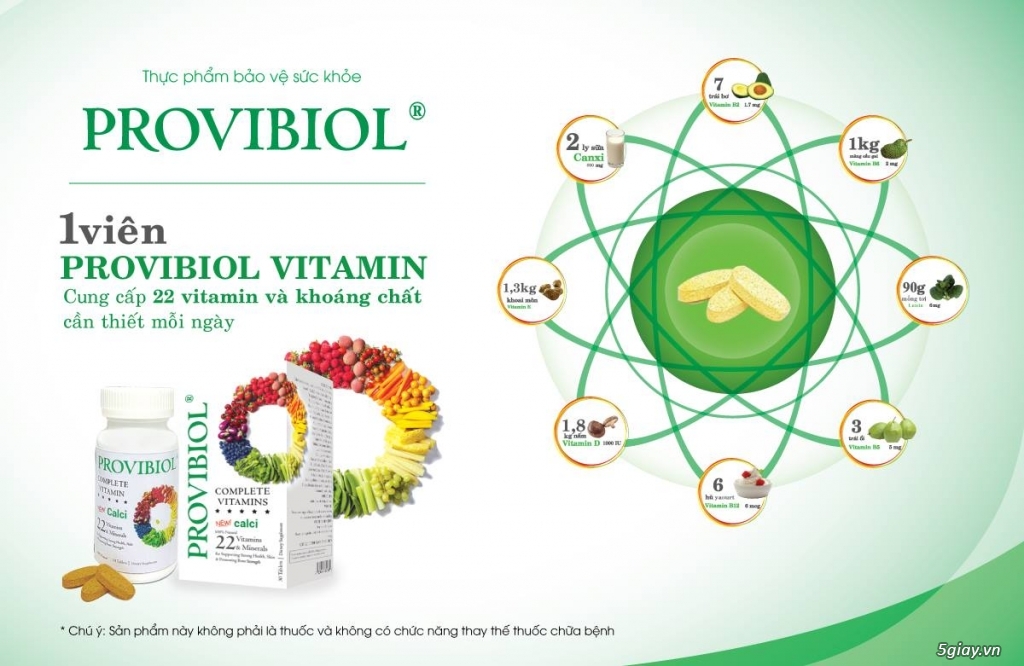 Vitamin 22 Complebiol xuất xứ từ Mỹ dành cho phụ nữ ngừa loãng xương, ngừa ung thư vú... - 2
