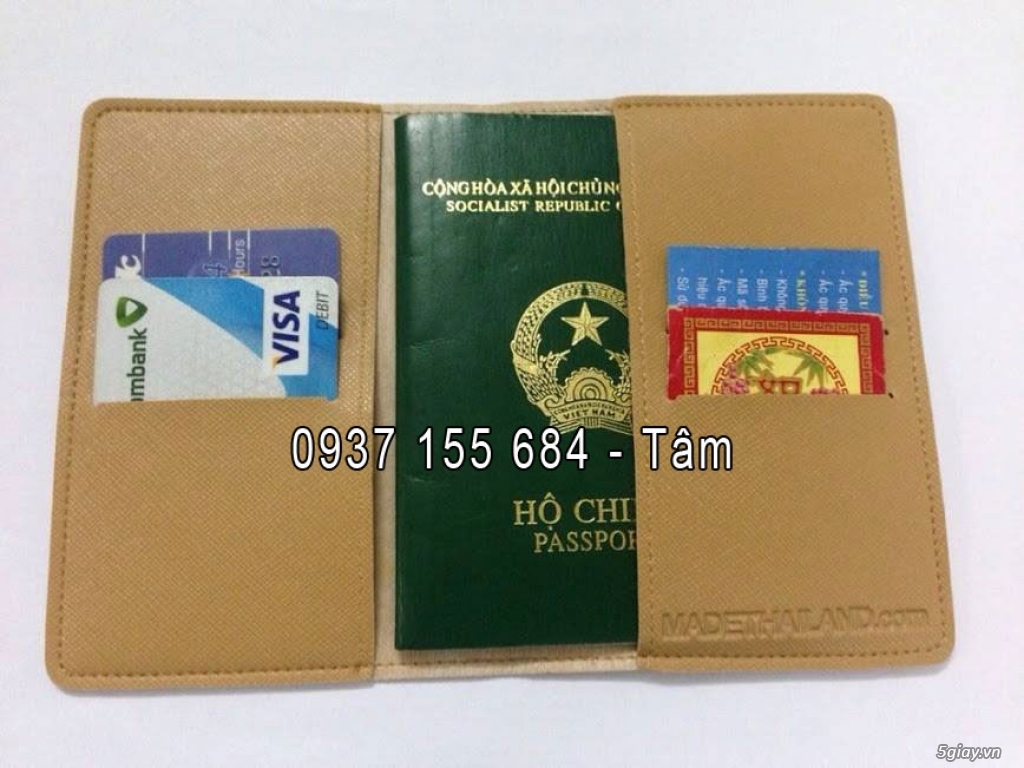 Sỉ - Lẻ Ví Da Đựng Passport Thái Lan, Móc Khóa Da Thái Lan - 6