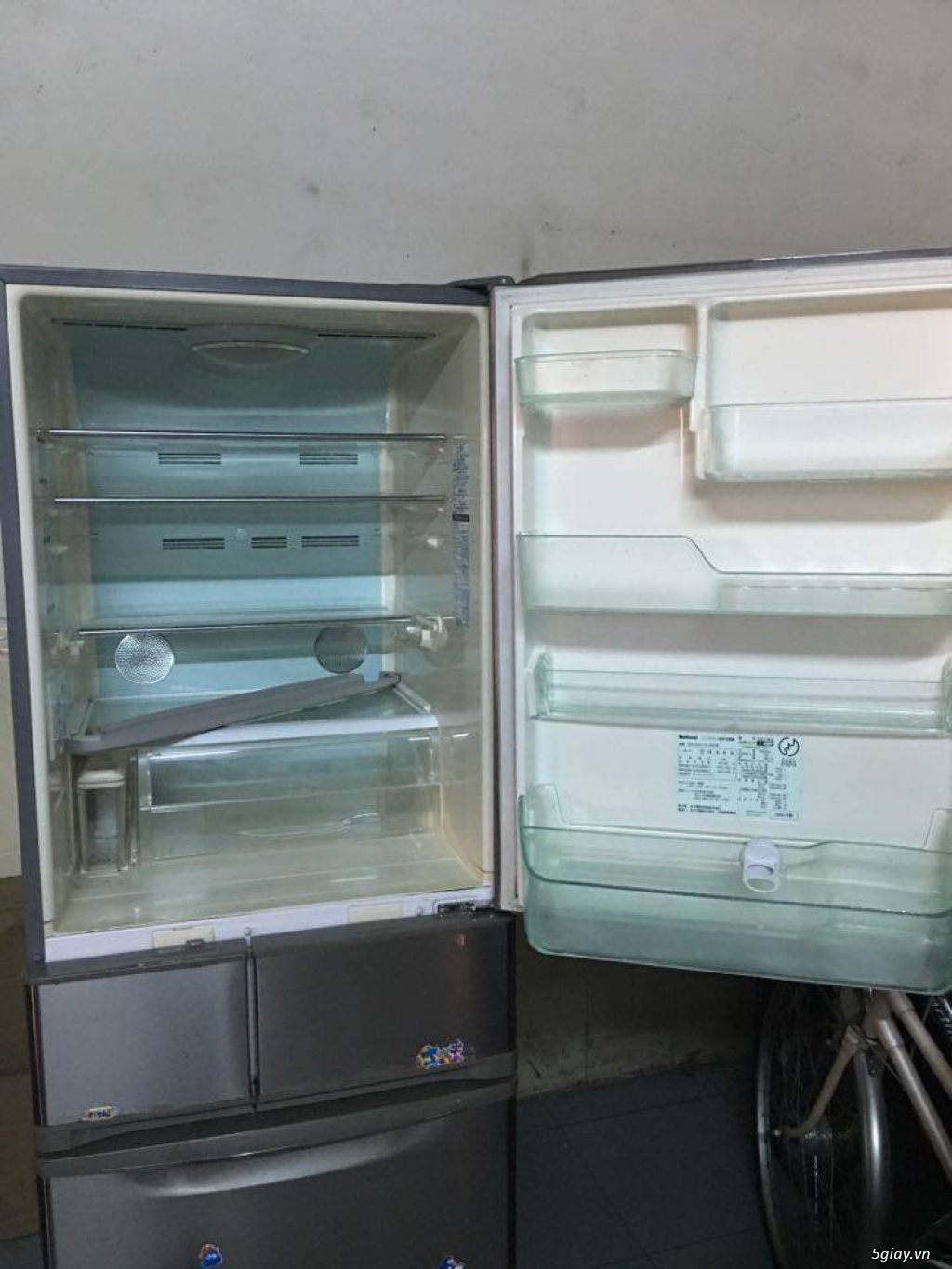 bán tủ lạnh national 407 l ( hàng inveter 110v ) - 2