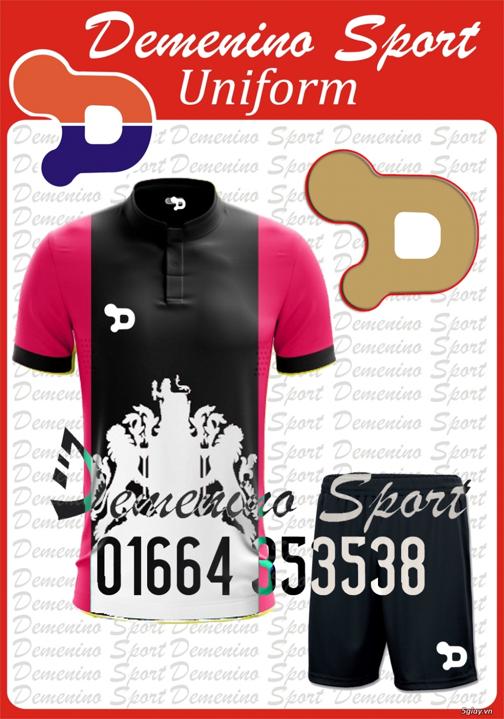 DEMENINO SPORT - MẪU QUẦN ÁO BÓNG ĐÁ 2017 - 25
