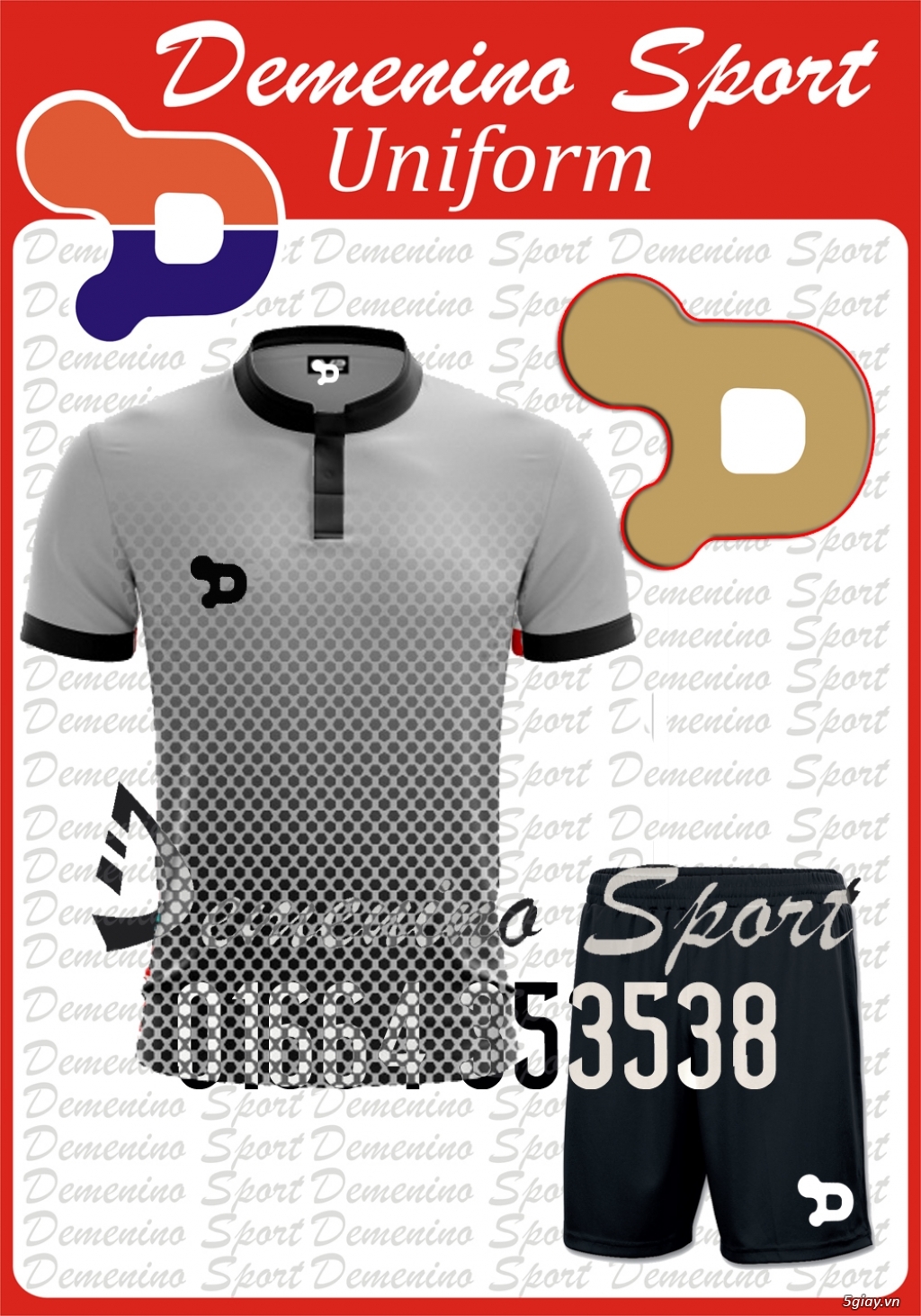 DEMENINO SPORT - MẪU QUẦN ÁO BÓNG ĐÁ 2017 - 21