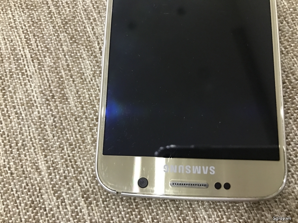 Lên đời cần bán lại Samsung S6 gold còn bảo hành Fpt 3 tháng - 4,3 trđ - 1