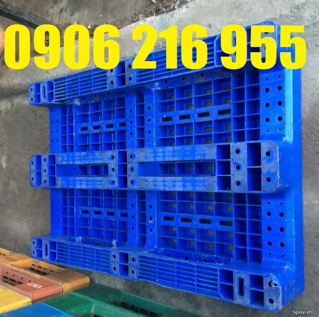 Pallet nhựa cũ, chuyên pallet nhựa lót sàn - 2
