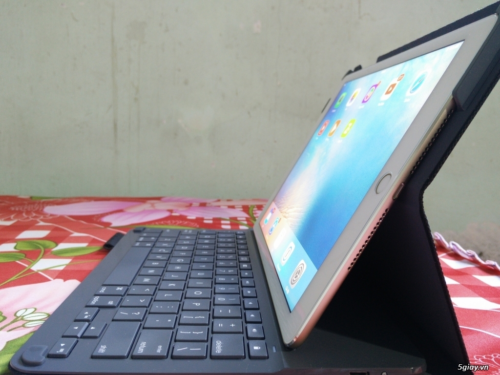 iPad Air 2 Gold - 64gb Wifi Only kèm Bàn Phím Logitech Type+ xịn! - 5
