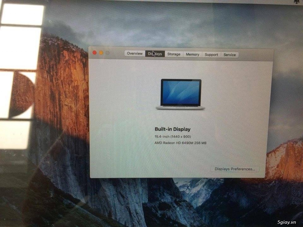 Bán Macbook pro 2011 15 inch - 4