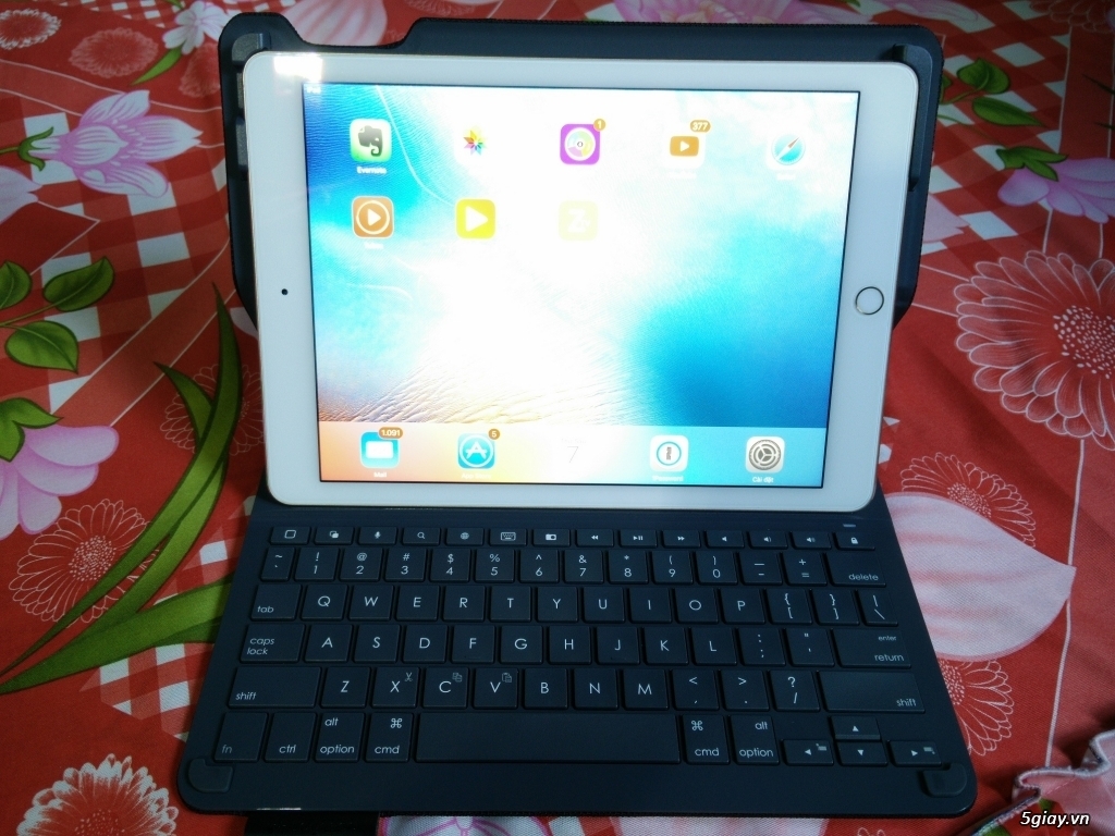 iPad Air 2 Gold - 64gb Wifi Only kèm Bàn Phím Logitech Type+ xịn! - 4