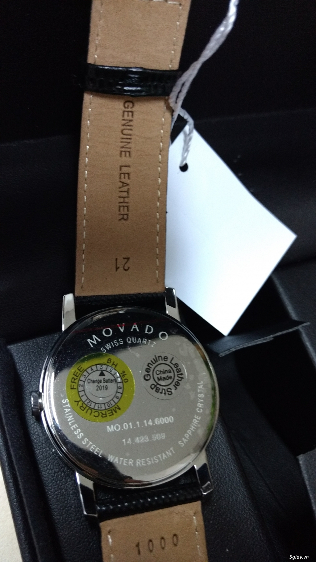 Nh ng l i Movado 210002 5giay