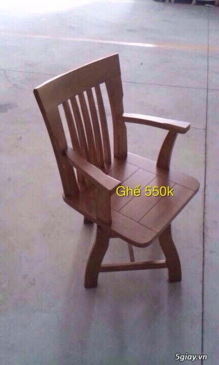 Công ty thanh lý Bàn ghế gỗ cao su tự nhiên (dành cho quán ăn, nhà hàng, quán cafe..) - 15