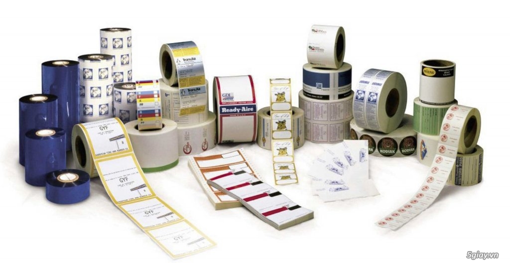 Chuyên cung cấp các loại tem, nhãn, ribbon dành cho các loại máy in