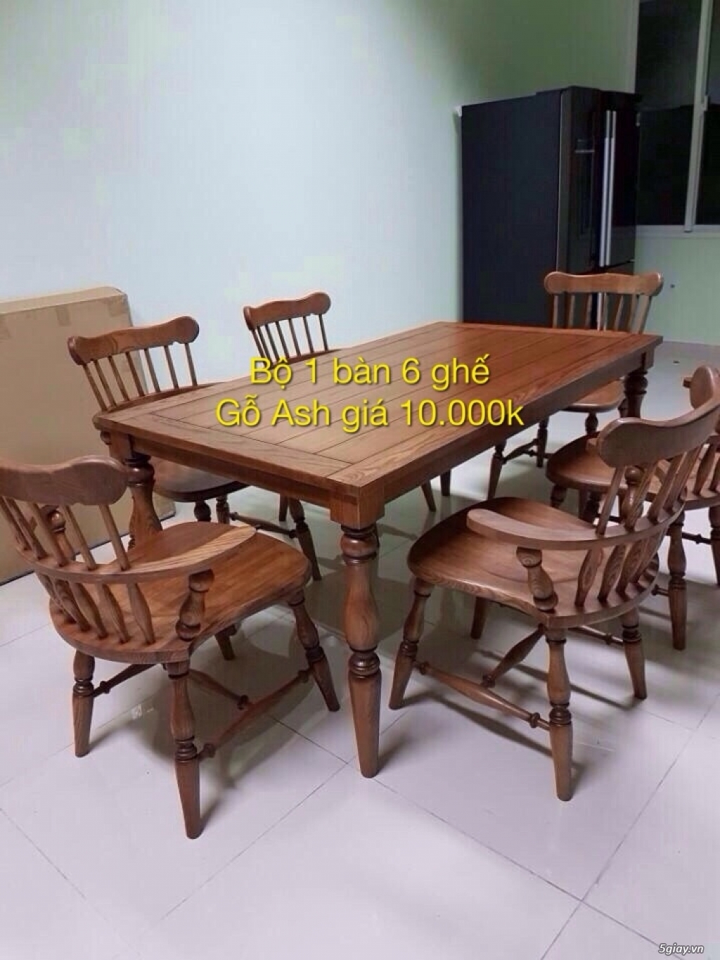 Công ty thanh lý Bàn ghế gỗ cao su tự nhiên (dành cho quán ăn, nhà hàng, quán cafe..) - 4