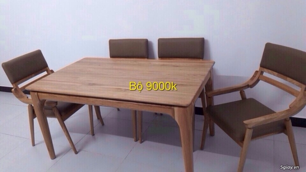 Công ty thanh lý Bàn ghế gỗ cao su tự nhiên (dành cho quán ăn, nhà hàng, quán cafe..) - 14