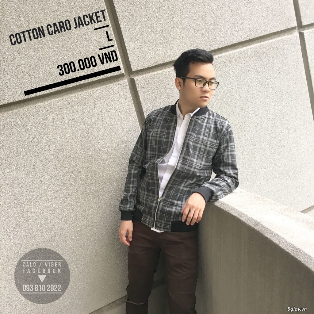 KARMA Shop - Áo khoác da vân rắn, áo len, sơ mi, quần Jean NAM - 3