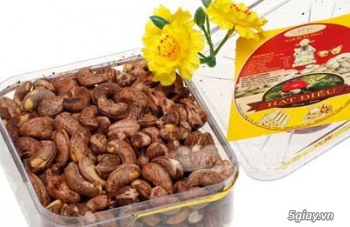 Cung cấp sỉ hạt điều rang muối vỏ lụa Bình Phước