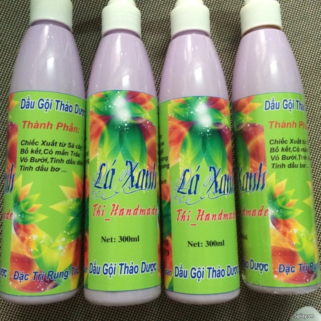 Dầu gội thảo dược 100% từ thiên nhiên