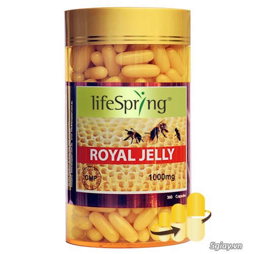 Sữa Ong Chúa Úc LifeSpring 1000mg 360 Viên/Hộp - 1