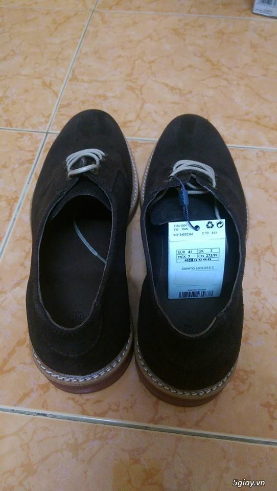 Đôi giày da lộn chính hãng Mango - 4