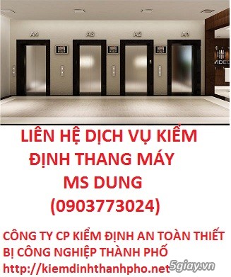 Kết quả hình ảnh cho kiểm định thang máy