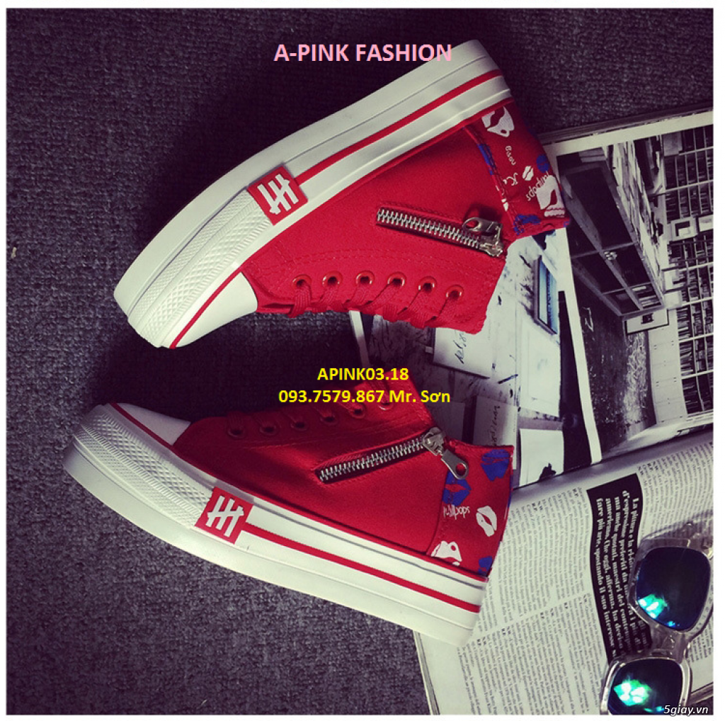 A-PINK FASHION SHOP chuyên giày cổ thấp và cổ trụ - 7