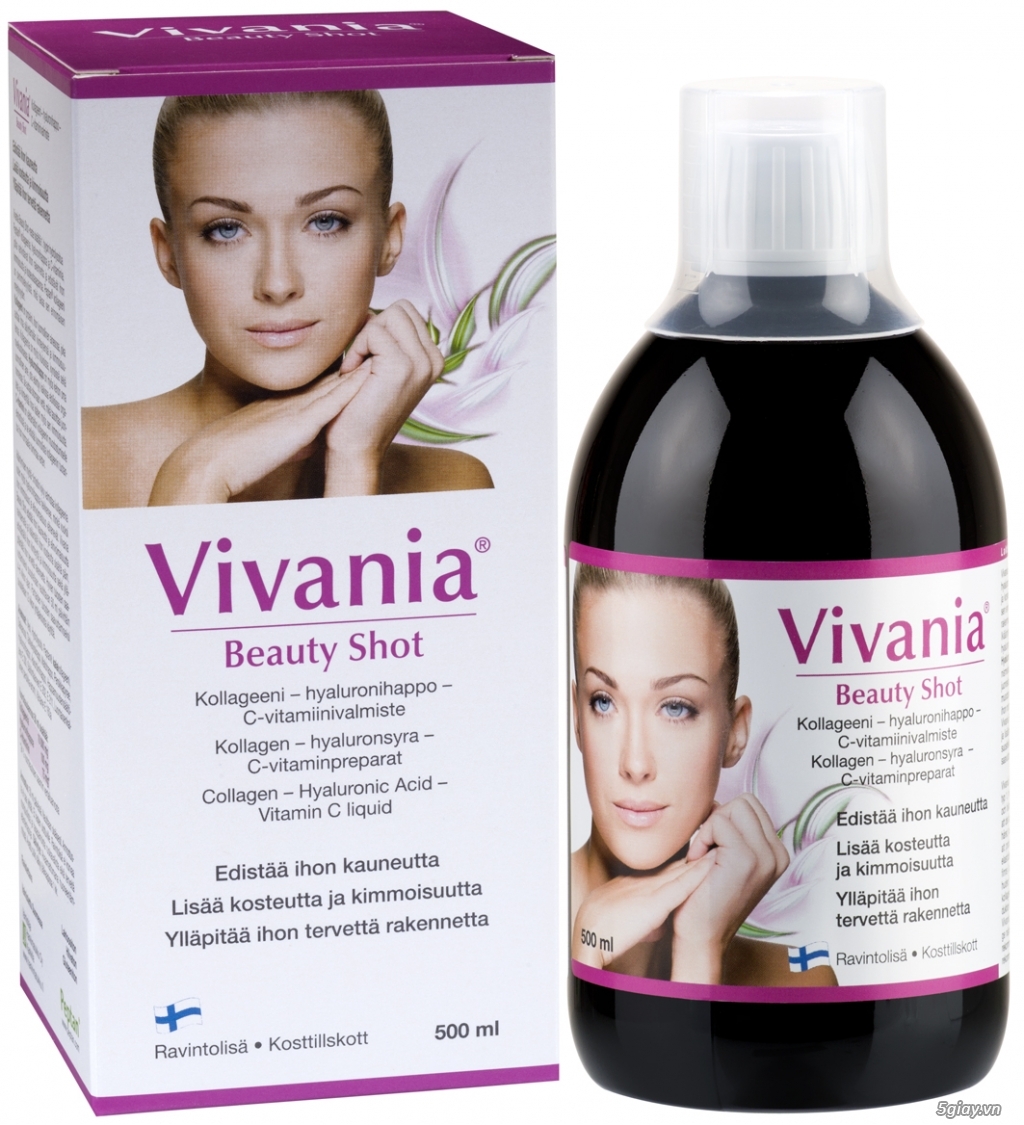 Bổ sung Collagen SAU KHI SINH bằng sản phẩm Vivania Beauty Shot 500ml
