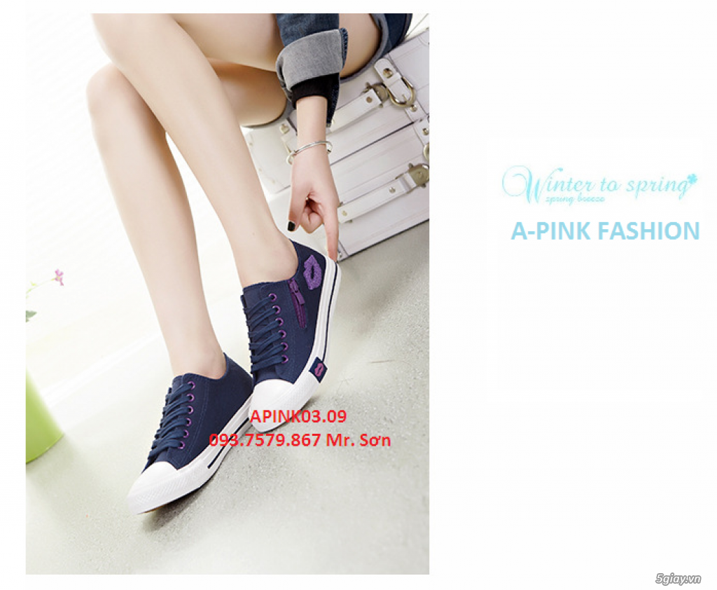 A-PINK FASHION SHOP chuyên giày cổ thấp và cổ trụ - 27