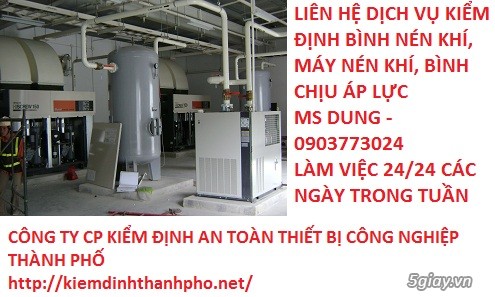 KIỂM ĐỊNH AN TOÀN MÁY NÉN KHÍ, thời hạn kiểm định an toàn máy nén khí - 4