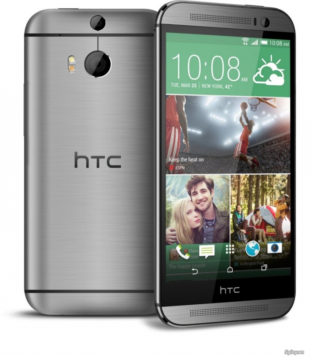 HTC ONE M8 TÌNH TRẠNG MÁY NGUYÊN ZIN 99%,GIÁ RẺ,SHIP COD TOÀN QUỐC - 1