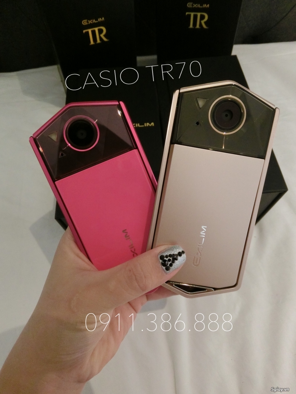 Máy ảnh thần thánh Casio TR70 - 3